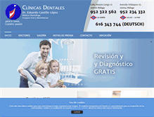 Tablet Screenshot of drcastillo.es
